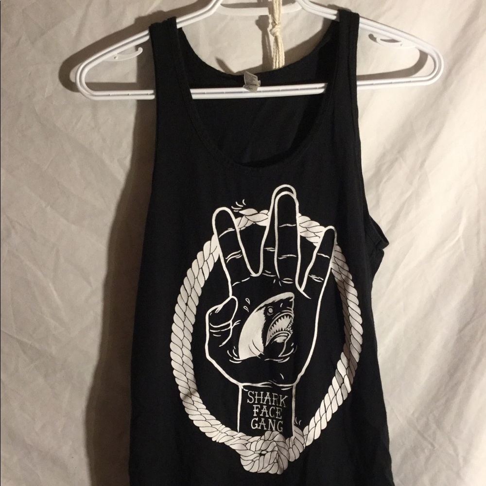 Shark face gang tank
